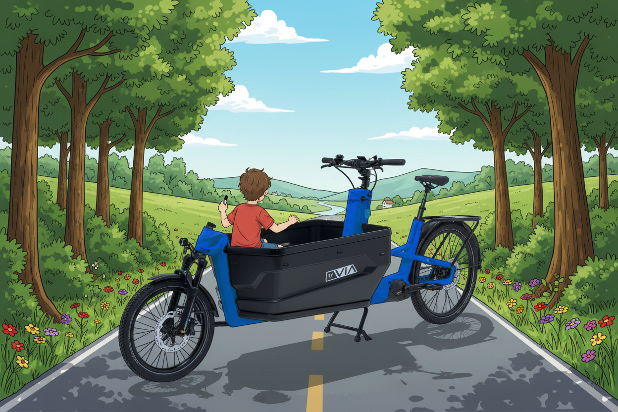 Einbau der Zusatz-Sitzbank im VIA ohne Gefummel - Lastenrad-Tuning.com