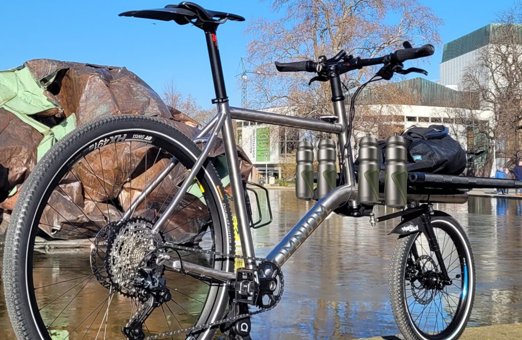 Omnium Flaschenhalter am Rack